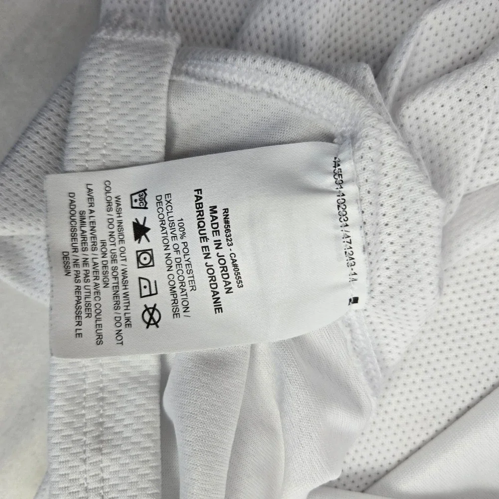 Nike Running Dri-FIT Shirt Mens XL White Nike Air Graphic Tee Train Athletic